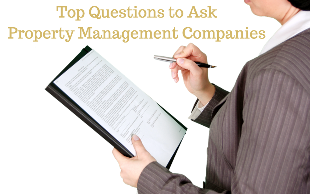 Top Questions to Ask Property Management Companies