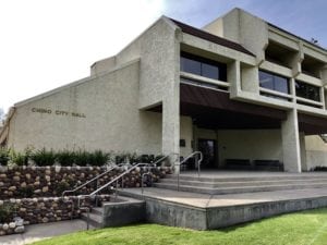 Chino City Hall Side View