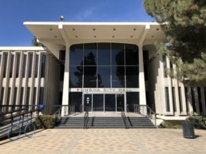 Front View of Pomona City Hall